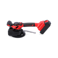 Vibrateur de carrelage sans fil 20V avec ventouse de 145 mm, batterie lithium externe et poignée auxiliaire