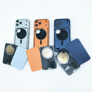Ensemble de vitres arrière professionnel OEM 1:1 avec anneau magnétique et bobine NFC pour iPhone 17promax 1615 14 13ProMax – Pièces de réparation en gros - Product Image 2