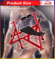 Équipement de Fitness et de gymnastique, plaque de force chargée, exercice des hanches et des fessiers, machine d'entraînement de musculation