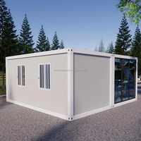 Casa Mobile di Qualità Superiore, Lussuosa Cabina in Acciaio di Grandi Dimensioni, Installazione Rapida, Prodotta in Cina