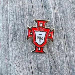 Allemagne, France, Espagne, Italie, Pays-Bas, Angleterre pour les fans <span class=keywords><strong>de</strong></span> football, souvenirs, cadeaux, badges, médailles commémoratives en métal - Product Image 4