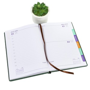 2027 Spanish Notebook A5 Business Style <b>Thread</b>-<b>Locked</b> Binding Customizable Logo Promotional Calendar - Product Image 5