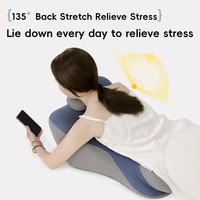 Oreiller à coin ergonomique en mousse à mémoire de forme, oreiller de lecture pour le lit assis, soutien ergonomique pour les maux de dos, oreiller pour les couples