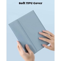 Casing Keyboard magnetik dapat dilepas, untuk Samsung Galaxy Tab A9 + A9 Plus SM-X210 SM-X215 SM-X216 tanpa kabel