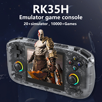 Console de jeu rétro portable RK3326 TV, 20+ émulateurs, système Linux, écran IPS 3,5 pouces 640x480, Wi-Fi, batterie 3000 mAh, 1+8 Go EMMC TF