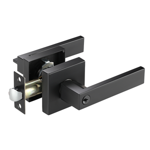 Bộ đầy đủ của an toàn thép không gỉ và nhôm riêng tư cửa xử lý với 3 Kẽm hợp kim phím - Product Image 3