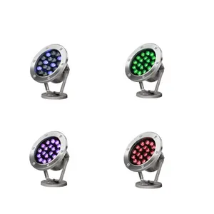 Luces LED que cambian de Color para montaje en pared de piscina, con mando a distancia, 12V, CA, para piscina y jardín