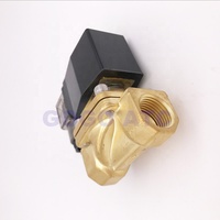 GPE-15 50bar Air Compressor Injection Valve Gas Solenoid Valve 1/2 3/4 Argon Nitrogen Diaphragm Brass Valve for Blowing Machine