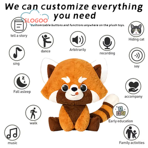 2024 natale Super morbido peluche Santa Claus bambola regalo per bambini che canta e balla giocattolo per papà natale - Product Image 6