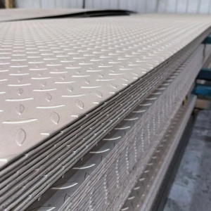 Plaque de damier 316L Plaque diamantée en acier inoxydable pour ponts de camions Plaque de bande de roulement antidérapante pour escaliers sols industriels - Product Image 2