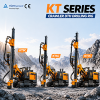 Foreuse de forage DTH intégrée à moteur diesel série Kaishan KT5/7/9C, écologique, pour l'exploitation minière en ciel ouvert et le dynamitage de carrières