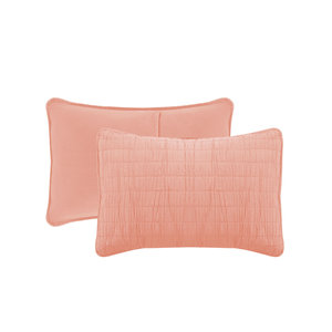 مجموعات لحاف ناعم للغاية بأقل سعر 3 قطع مجموعات لحاف مفرش سرير ميكروفايبر مغسول مجعد للسرير - Product Image 2