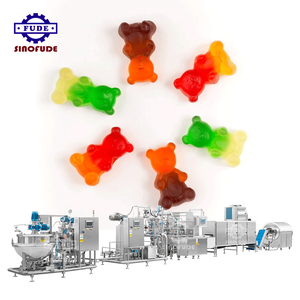 Đầy đủ tự động chất lượng cao Gummy depositor đổ nhà sản xuất máy làm công suất nhỏ Vitamin Gummy Máy làm - Product Image 5