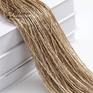 Trang Trí Trần Nhà Đám Cưới Thanh Lịch Màu Sắc Rượu Sâm Banh Vải Chuỗi Rèm Trần - Product Image 4