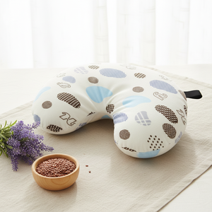 แผ่นประคบร้อน/เย็นสำหรับคอ ใช้กับไมโครเวฟ<span class=keywords><strong>ได้</strong></span> บรรเทาอาการปวด พร้อมกลิ่นหอมอโรมาเธอราพี  พร้อมปลอกหุ้มถอดซักได้ - Product Image 1