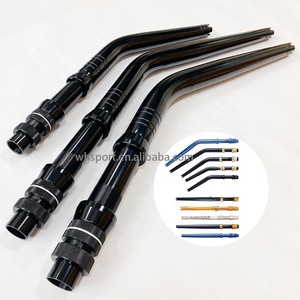 جديد # 1 2 # 4 # 6 # Oemعمل الشاق لعبة كبيرة الصيد الألومنيوم قضيب الصيد المؤخرة الصيد مستقيم مقبض المنحني - Product Image 3