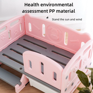 Precio al por mayor PP Cama de plástico para mascotas Rosa/Azul/Verde Cama para mascotas de alta calidad para perros pequeños Listo para enviar - Product Image 4