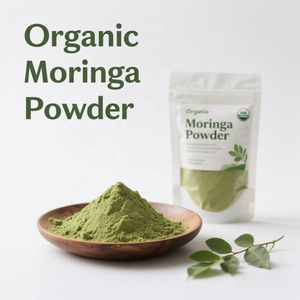 Suplementos orgánicos naturales puros Polvo de Moringa Oleifera Polvo de hoja de Moringa orgánica - Product Image 4