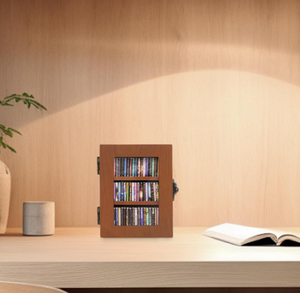 ชั้นวางหนังสือขนาดเล็ก ชั้นวางหนังสือไม้ขนาดจิ๋ว สำหรับบรรเทาความเครียด เหมาะสำหรับตกแต่งบ้านและสำนักงาน <span class=keywords><strong>Asen</strong></span> - Product Image 2