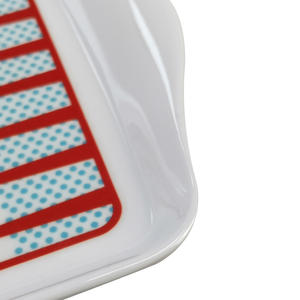 プロモーション特価 メラミン製サービングトレイ カスタムロゴ入り - Product Image 5