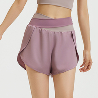 Logo personnalisé vêtements de fitness pour femmes pantalons courts été dames athlétique course sport Yoga Shorts pour les femmes