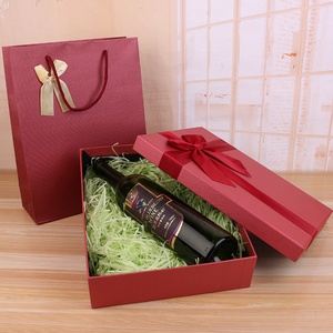 Custom Square Shape Paper Packing <b>Box</b> Cardboard Personalized <b>Gift</b> <b>Box</b> with Bowknot - Product Image 5