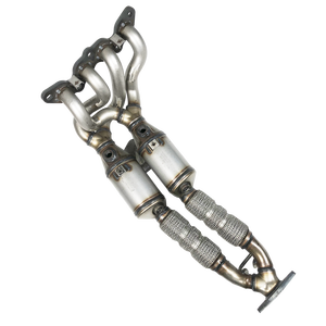 ท่อร่วมไอเสียรถยนต์พร้อมตัวเร่งปฏิกิริยาแบบสามทางสำหรับรถฟอร์ด โฟกัส 1.8 2.0 ลิตร ปี 2011-2014 ยี่ห้อใหม่ ยี่หยาง ผลิตจากสแตนเลส - Product Image 2