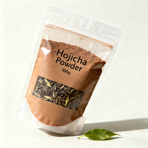 Poudre de thé <span class=keywords><strong>Hojicha</strong></span> torréfiée instantanée, biologique, personnalisable en gros, marque privée - Product Image 1