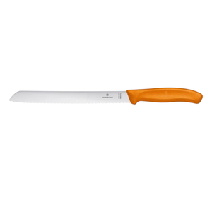 VICTORINOX - Couteau à pain SWISS CLASSIC LINE 21CM ORANGE - Product Image 1