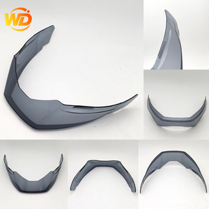 Aileron arrière pour casque de moto ARAI <span class=keywords><strong>RPHA</strong></span> 11 HJ-26 - Style Super-héros & Anime - Aile universelle - Accessoire de moto - Product Image 3
