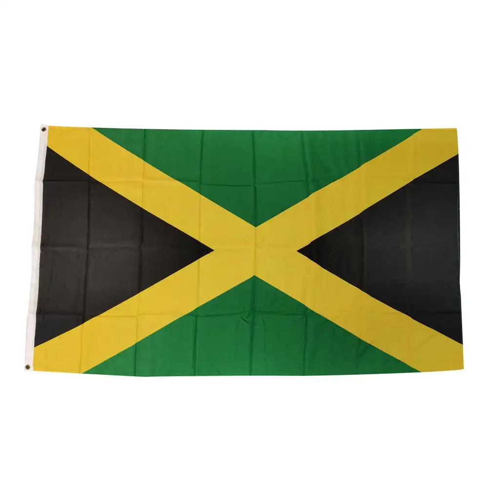Jamaica Flag Professional Manufacturer All Production Under One Roof High Quality Standard All World National Flags