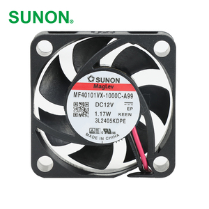 Sunon 84mA 12VDC 40X40X10mm MF40101VX-1000C-A99 1.17W 8500RPM 9.9CFM vapo แบริ่งพลาสติกแกนไฟฟ้าพัดลมระบายความร้อนฟรี - Product Image 1