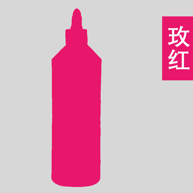 Pigment acrylique rose rouge