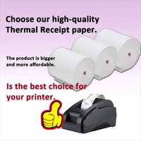 Printer Thermal 58mm Kecepatan Tinggi USB WIFI untuk Kasir POS Supermarket, Restoran, Pabrik