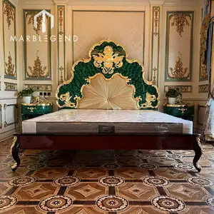 Роскошная французская мебель на заказ, наборы мебели для спальни королевского размера, роскошная мебель для спальни в продаже