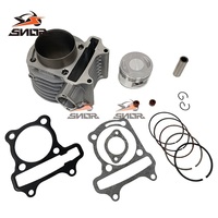 Kit de Cilindro de Motor de Motocicleta SNOR para Italika Ds150 Ws150 Gs150, Cilindro y Pistón
