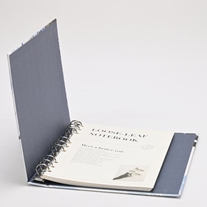 <span class=keywords><strong>Album</strong></span> à anneaux en papier relié rigide personnalisé OEM, multi-usages, catalogue/carnet/photo et porte-cartes, logo imprimé, vente en gros d'usine B2BOEM - Product Image 4