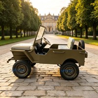 Mini Jeep électrique tout-terrain, livraison directe d'usine, personnalisable pour le transport spécial de véhicules à 4 roues