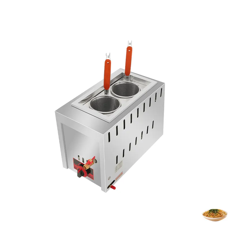 Gas Machines Voor Kleine Bedrijven Restaurant Apparatuur Commerciële Noodle Fornuis Tafel Top Elektrische Pasta Boiler Koken Machine