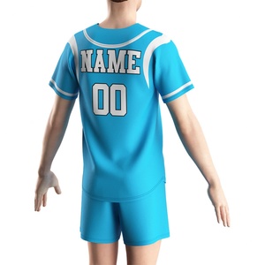 Maillot de baseball personnalisé élégant et confortable avec nom et numéro – Tenue d'équipe durable pour clubs et ligues – Option grandes tailles disponible - Product Image 6