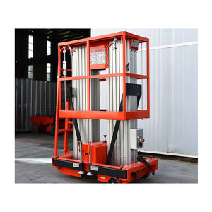 Herramienta de Mantenimiento para Alturas, Plataforma Elevadora Hidráulica Móvil de Aleación de Aluminio, Elevador Eléctrico Pequeño de Una Sola Columna - Product Image 2