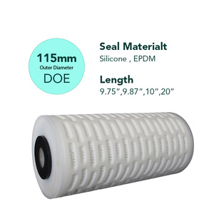 Darlly Nhà Sản Xuất Bộ Lọc 20 ''115Mm Big Blue PP PES GF Màng Micron Xếp Li Độ Sâu Bộ Lọc Hộp Mực 0.2 Micron Bộ Lọc - Product Image 4