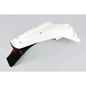 1994 bianca-1998 Kawasaki KX 250 parafango posteriore ABS anteriore Enduro - Product Image 1