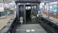 Offshore balıkçı teknesi banyo kapalı kabin alüminyum lüks 8.5m ASE850F alüminyum tekne eğlence spor balıkçılık 3 yıl