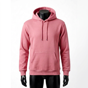 High Quality Unisex Pullover <b>Hoodie</b> <b>Plain</b> Hooded Sweatshirt with Kangaroo Pocket for Wholesale Bulk Orders - Product Image 1