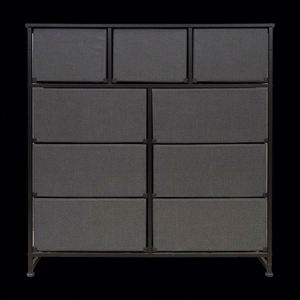 Modern Stainless Steel MDF Freestanding Panel Pine Bedroom Dresser <b>Cabinet</b> - Product Image 1