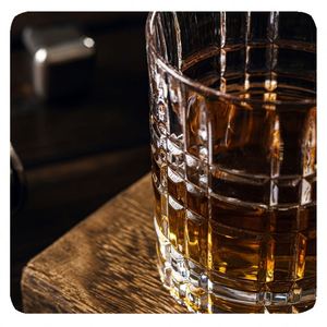 Nuevo Premium 250 ML Old Fashioned Thick Bottom <span class=keywords><strong>Rum</strong></span> Style Cristalería Vasos de whisky para Bourbon 2024 - Product Image 3