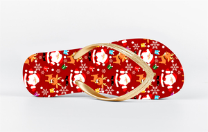 <span class=keywords><strong>Chanclas</strong></span> flexibles personalizadas de alta calidad con diseños de vacaciones de Navidad Logotipos de <span class=keywords><strong>marca</strong></span> Diseño personalizado Fábrica de personalización de <span class=keywords><strong>chanclas</strong></span> - Product Image 5