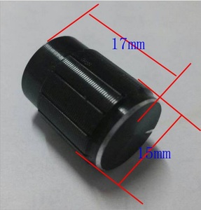 <strong>Rotary</strong> 15mm High 17mm Aluminum Shell Potentiometer <strong>Encoder</strong> Knob 3-Color Potentiometer Knob <strong>Encoder</strong> for Electronic Accessories - Product Image 2