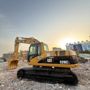 Excavadora Usada Original Hecha en Japón, Cat320CL 320BL 320C 320D, Máquina de Construcción Hidráulica de Orugas, Motor Modelo 2022, Potencia de 110KW - Product Image 1